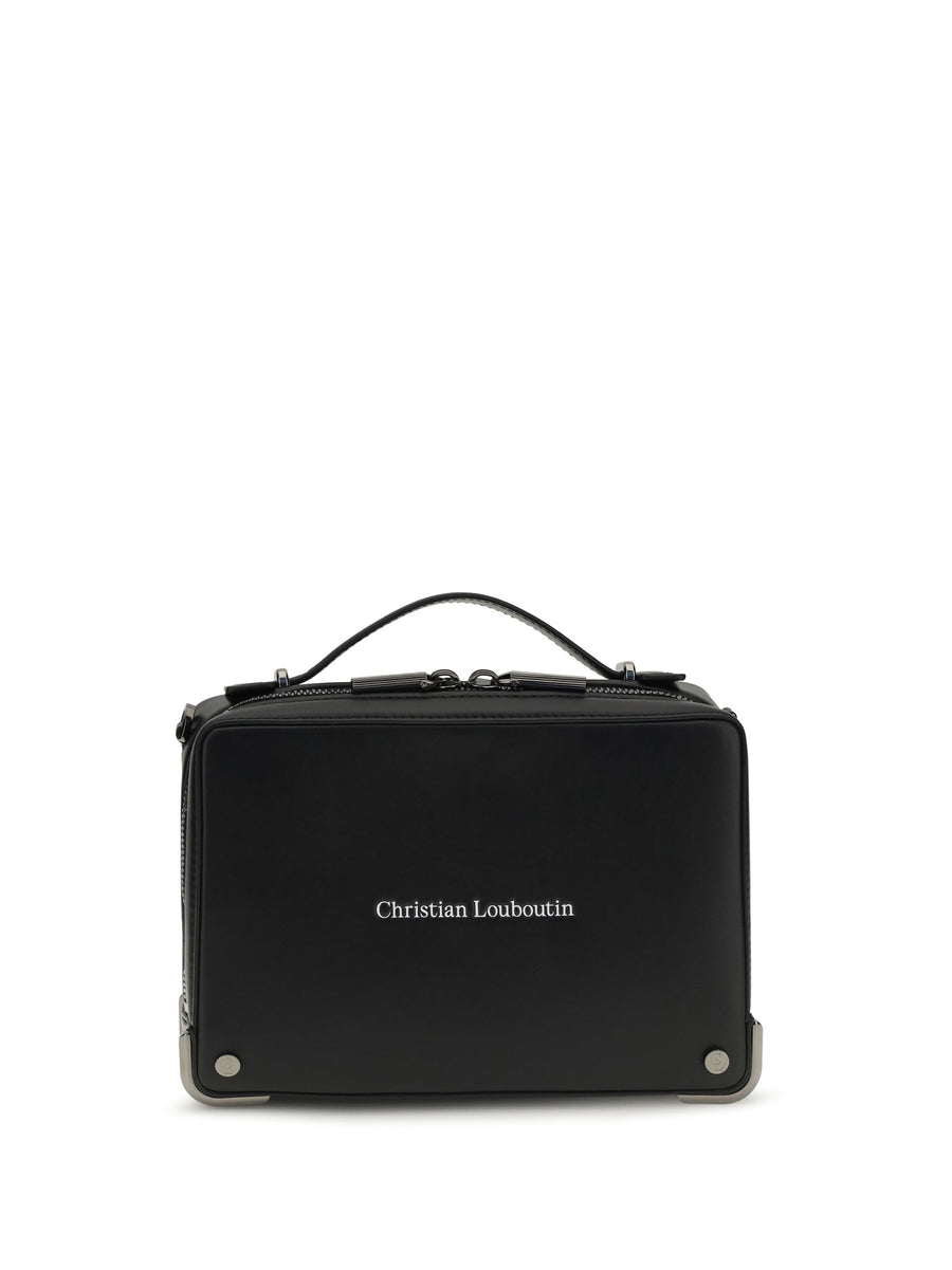 Christian Louboutin Briefcase — Black Calf Leather Bos Taurus Bag