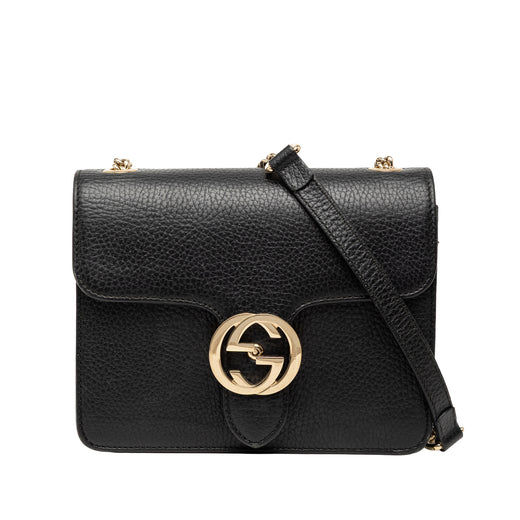 Small Dollar Calfskin Interlocking G Crossbody - Image 1
