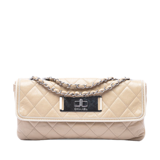 Quilted Lambskin East West Mademoiselle Flap - Image 1