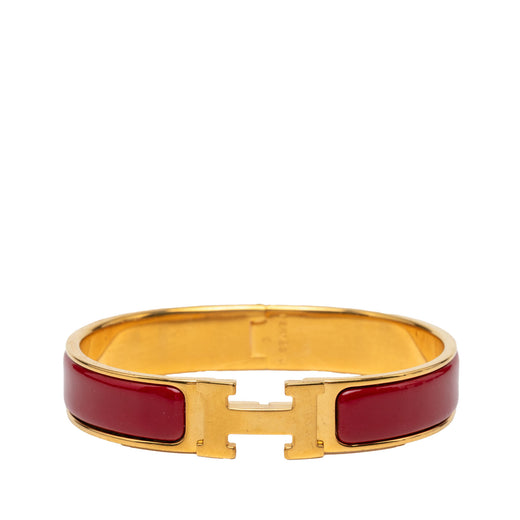 Narrow Enamel Clic H Bracelet PM - Image 1