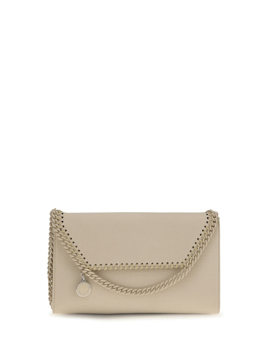 Stella Mccartney Eco Shaggy Shoulder Bag — Beige Polyester