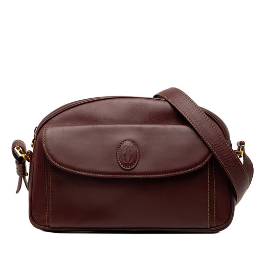 Leather Must De Cartier Crossbody - Image 1