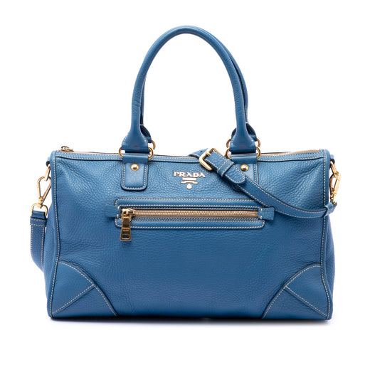 Vitello Daino Zip Top Satchel - Image 1
