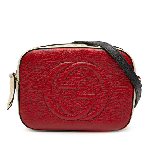 Small Tricolor Leather Soho Disco Crossbody - Image 1