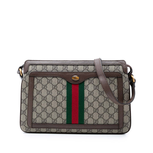 Medium GG Supreme Web Ophidia Crossbody - Image 1