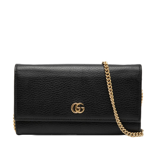 GG Marmont Leather Wallet on Chain - Image 1