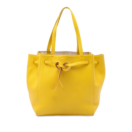 Small Grained Calfskin Phantom Cabas Tote - Image 1