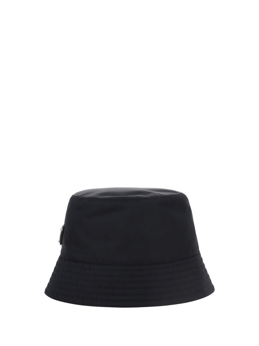 Prada 2hc1372dmi Bucket Hat — Black Polyamide
