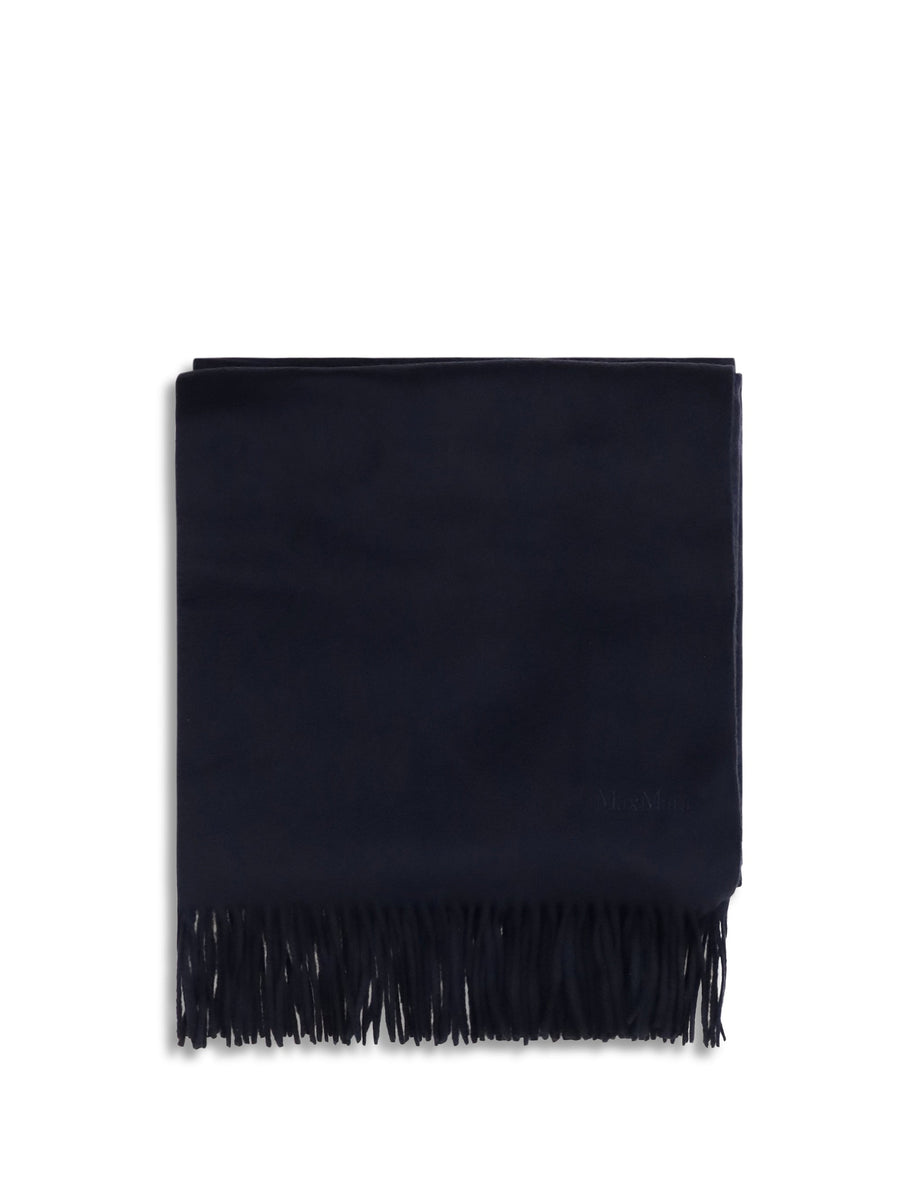 Max Mara Scarf — Black Kashmir/capra Hircus Scarfs