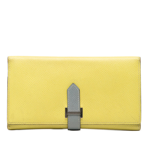 Bicolor Epsom Bearn Long Wallet - Image 1