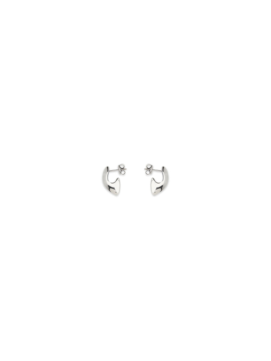 Bottega Veneta Sterling Silver Stud Earrings —