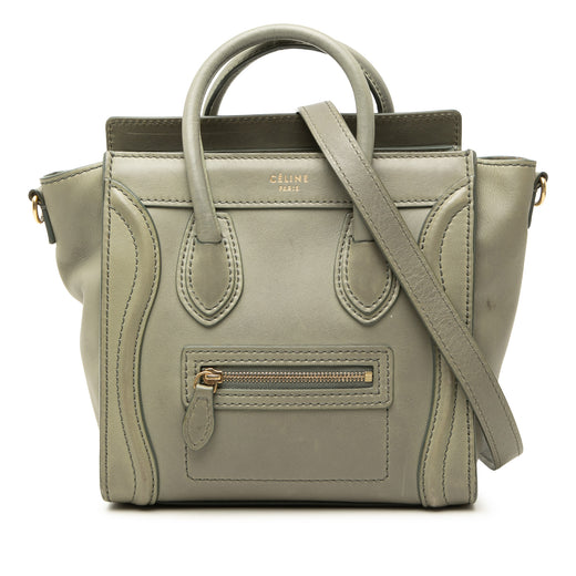 Nano Leather Luggage Tote - Image 1