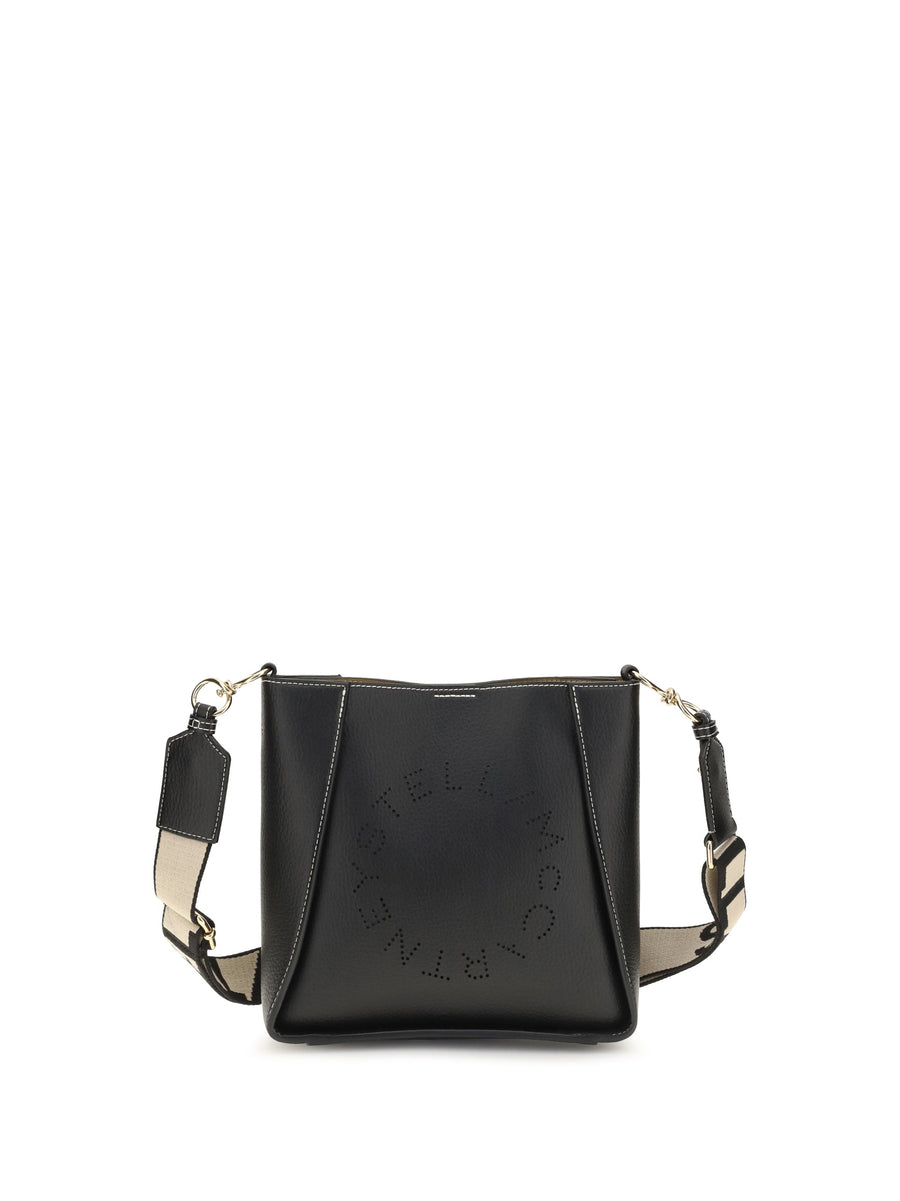 Stella Mccartney Shoulder Bag — Black Polyurethane