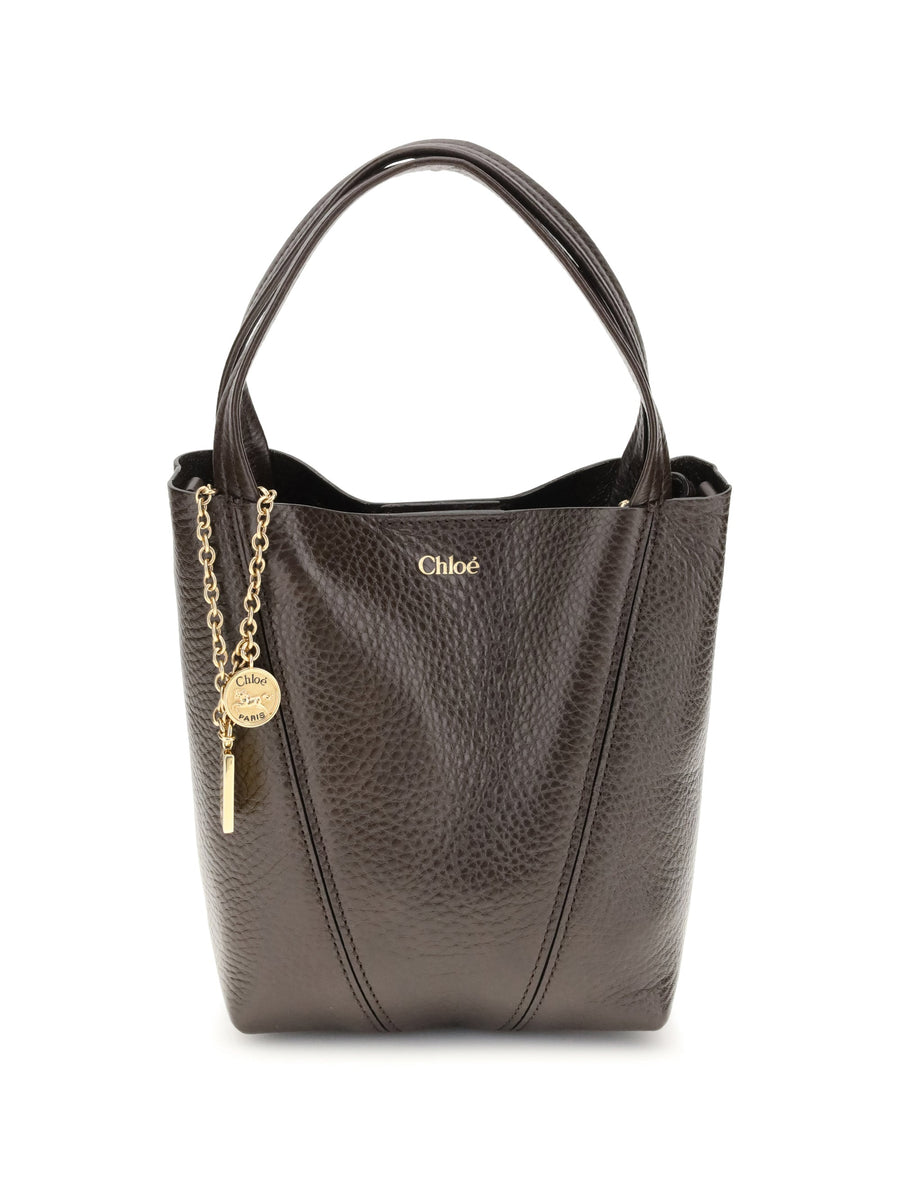 Chloé Shoulder Bag — Brown Calf Leather Bos Taurus