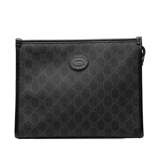 GG Supreme Retro Interlocking G Clutch - Image 1