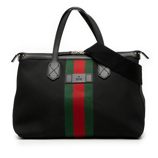 Canvas Techno Web Satchel - Image 1