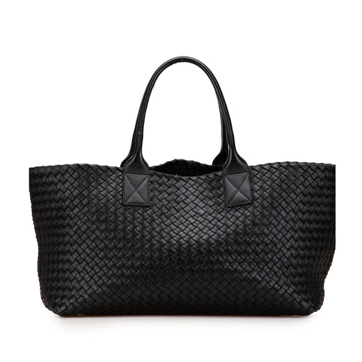 Medium Lambskin Intreccio Cabat Tote - Image 1