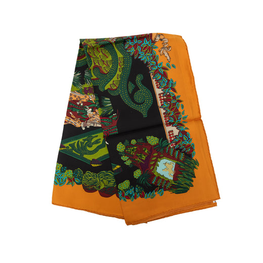 Le Paradis du Roy Silk Scarf 90 - Image 1