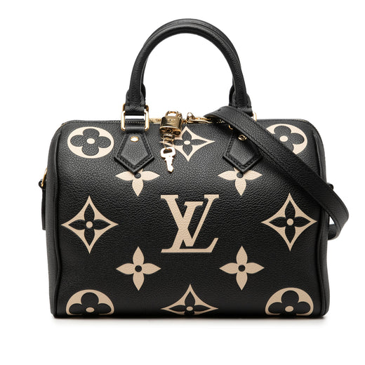 Bicolor Monogram Empreinte Giant Speedy Bandouliere 25 - Image 1