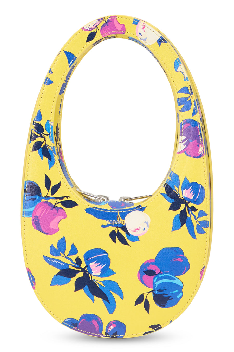 Coperni Swipe Mini Bag — Yellow Polyurethane