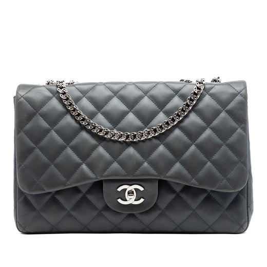 Jumbo Classic Lambskin Bijoux Chain Single Flap - Image 1