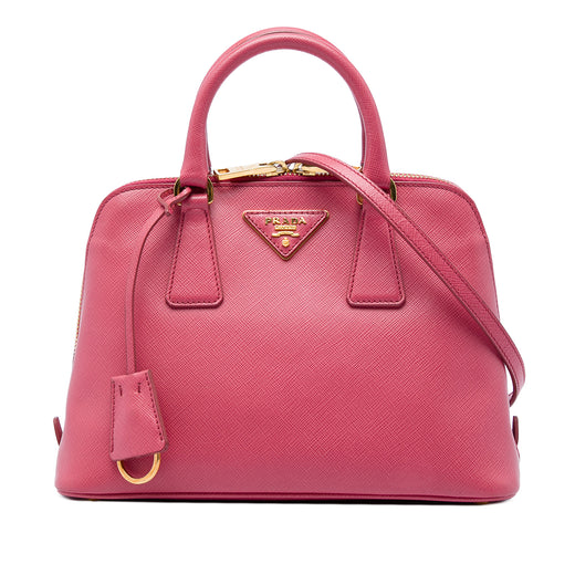 Small Saffiano Lux Promenade Satchel - Image 1