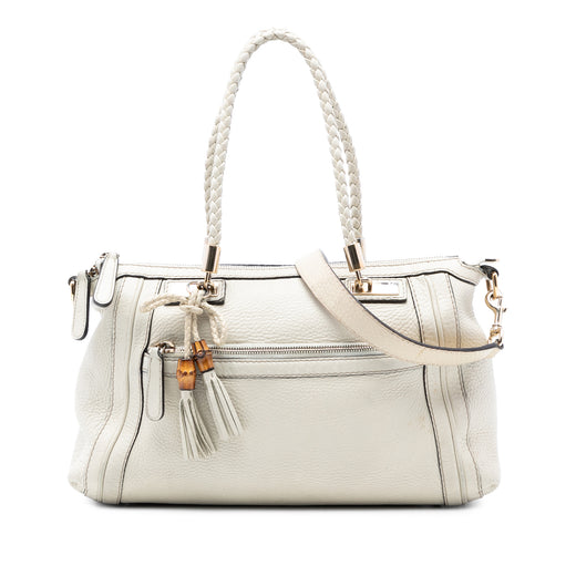 Pebbled Calfskin Bella Satchel - Image 1