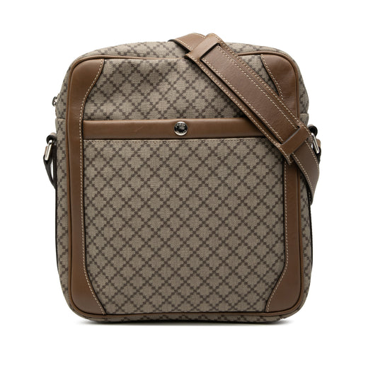 Diamante Coated Canvas Zip Crossbody - Image 1