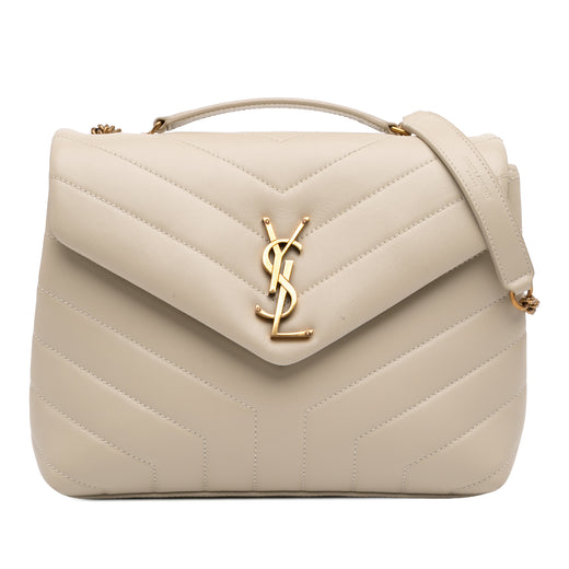 Small Matelasse Calfskin Monogram LouLou Shoulder Bag - Image 1