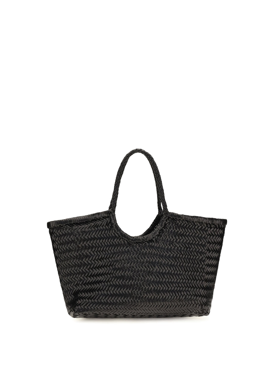 Dragon Diffusion Nantucket Tote Bag — Black Calf Leather Bos Taurus