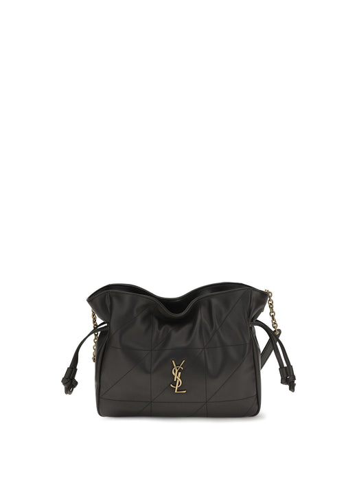Saint Laurent Jamie Clutch — Black Lamb Ovis Aries