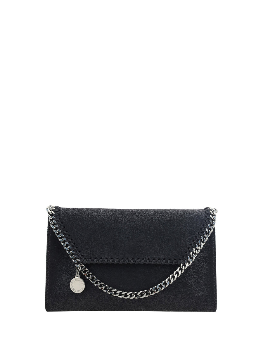 Stella Mccartney Shoulder Bag — Black Polyester