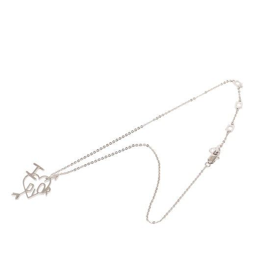 Brass I Heart Dior Pendant Necklace - Image 1