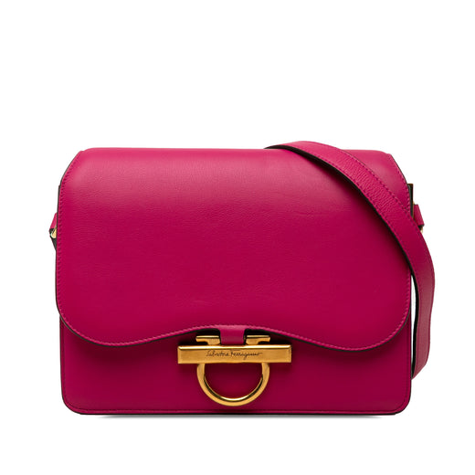 Calfskin Gancini Joanne Crossbody - Image 1