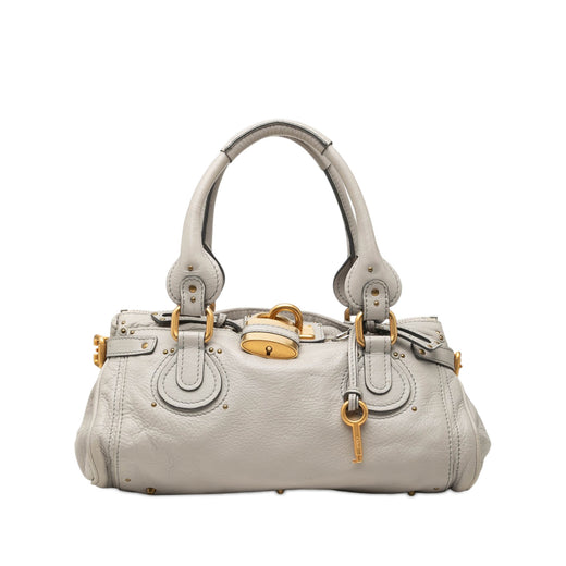 Leather Paddington Handbag - Image 1