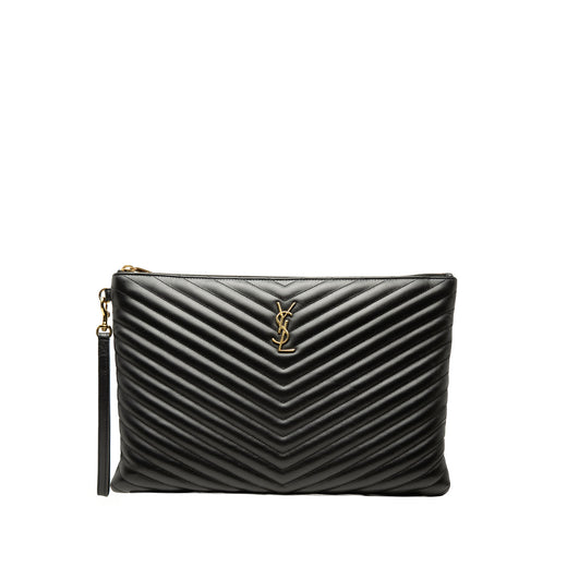 Chevron Calfskin Cassandre Document Holder - Image 1