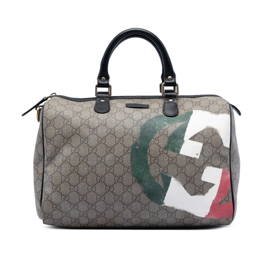 Medium GG Supreme Italian Flag Joy Boston Bag - Image 1