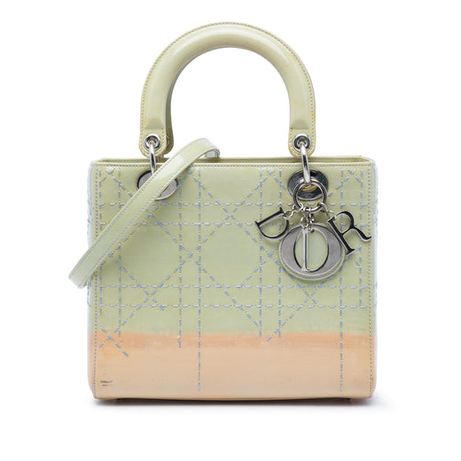 Medium Ombre Patent Cannage Lady Dior - Image 1