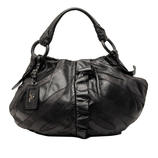 Nappa Mordore Ruffle Hobo - Image 1