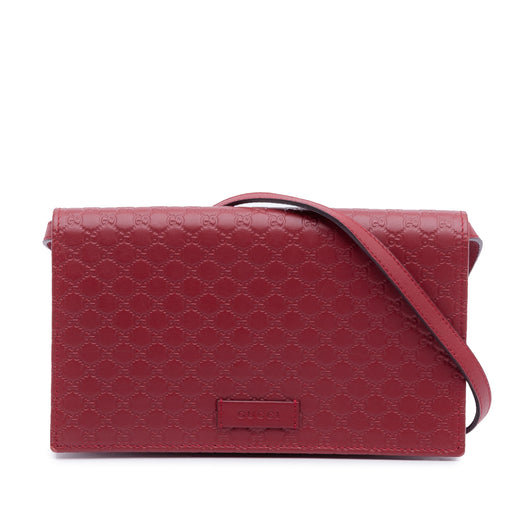 Microguccissima Wallet on Strap - Image 1