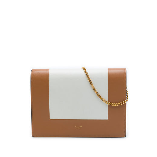 Leather Frame Wallet on Chain - Image 1
