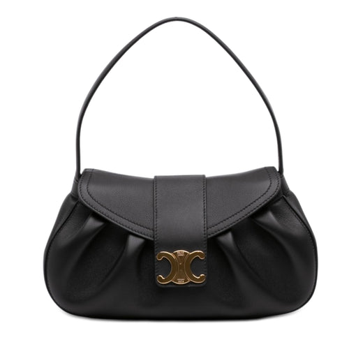 Medium Calfskin Triomphe Polly Shoulder Bag - Image 1