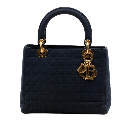 Medium Nylon Microcannage Lady Dior - Image 1