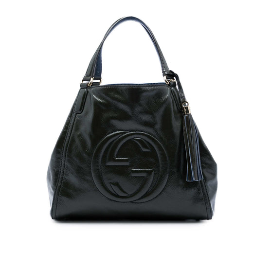 Medium Patent Soho Cellarius Tote - Image 1