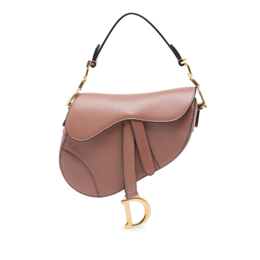 Mini Smooth Calfskin Saddle Bag - Image 1