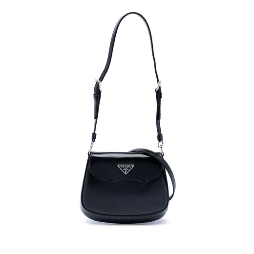 Mini Brushed Leather Cleo Flap - Image 1