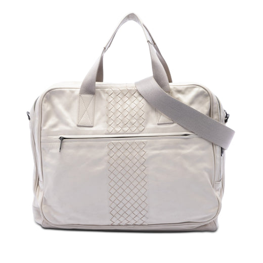 Intrecciato Trimmed Nappa Business Bag - Image 1