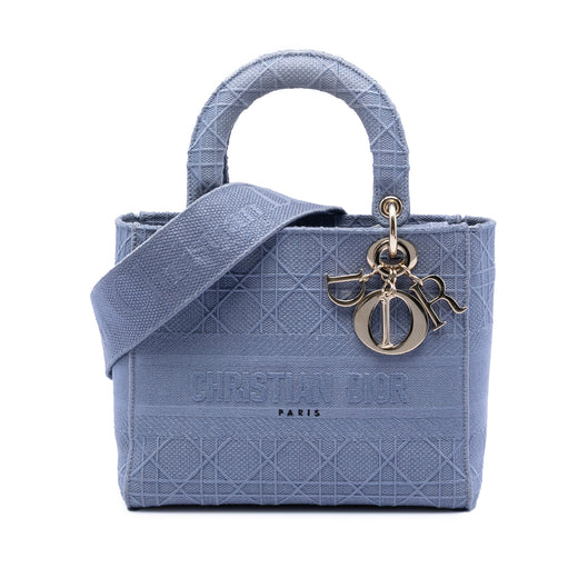Medium Canvas Cannage Lady D Lite - Image 1