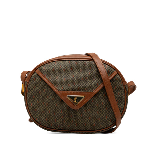 Coated Canvas Crossbody - Image 1