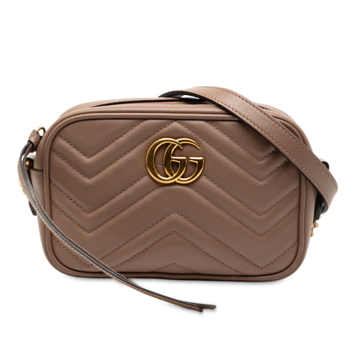 Mini GG Marmont Matelasse Leather Crossbody - Image 1